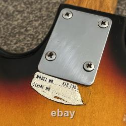 KAY tulip vintage BASS electric guitar 1960's Model KEB 130 restoration Relic
