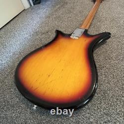 KAY tulip vintage BASS electric guitar 1960's Model KEB 130 restoration Relic