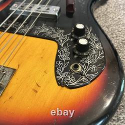 KAY tulip vintage BASS electric guitar 1960's Model KEB 130 restoration Relic