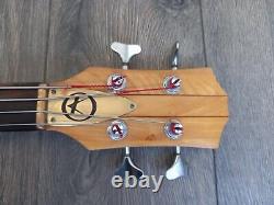 Kay DC-3X 1970s Vintage Bass Guitar Japan Read Description
