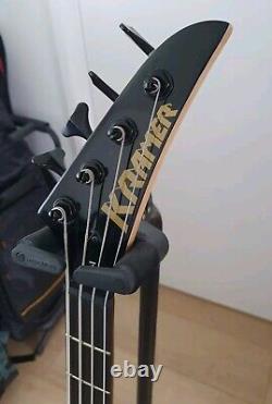 Kramer Disciple D-1 Bass. Excellent Condition. Includes Accessories