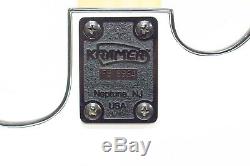 Kramer Ferrington Acoustic Electric Bass Guitar with Gigbag White
