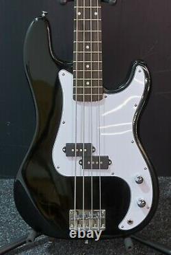 LA Bass Guitar by Gear4music, Black-DAMAGED-RRP £119