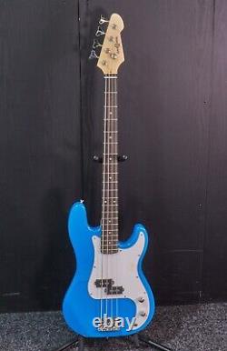 LA Bass Guitar by Gear4music, Blue-USED-RRP £119