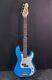 La Bass Guitar By Gear4music, Blue-used-rrp £119