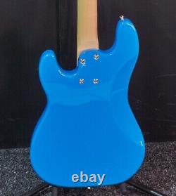LA Bass Guitar by Gear4music, Blue-USED-RRP £119