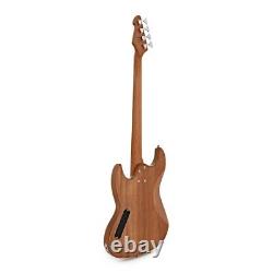 LA II Select Bass Guitar by Gear4music Moss Burst