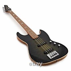 LA II Select Bass Guitar by Gear4music Moss Burst