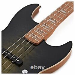 LA II Select Bass Guitar by Gear4music Moss Burst