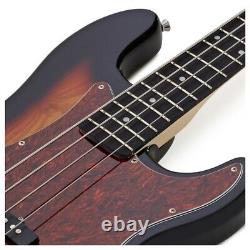 LA Select Bass Guitar by Gear4music Sunburst