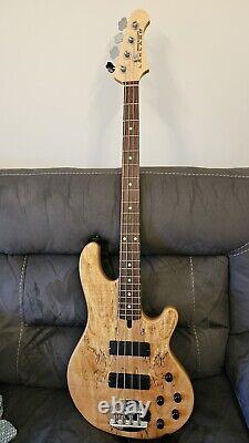 Lakland Skyline 44-01 Deluxe Bass Guitar Spalted Maple