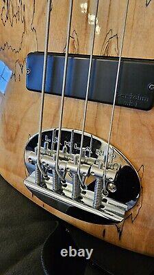 Lakland Skyline 44-01 Deluxe Bass Guitar Spalted Maple