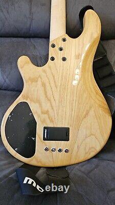 Lakland Skyline 44-01 Deluxe Bass Guitar Spalted Maple