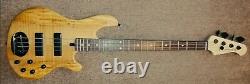 Lakland Skyline 44-01 Deluxe Spalted Maple Rosewood Fingerboard Bass Guitar