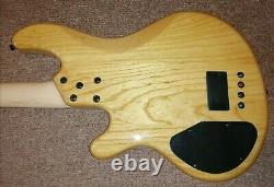 Lakland Skyline 44-01 Deluxe Spalted Maple Rosewood Fingerboard Bass Guitar