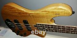 Lakland Skyline 44-01 Deluxe Spalted Maple Rosewood Fingerboard Bass Guitar