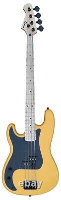 Left Handed Bass Guitar Groove TM 4 Strings into 2 Colors (Free Ship USA)