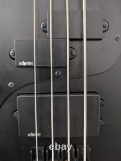 Left Handed Schecter Stiletto 4 Bass with Hardcase