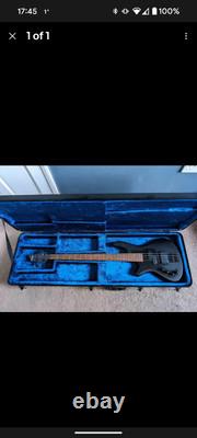 Left Handed Schecter Stiletto 4 Bass with Hardcase
