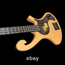 Les Claypool Style Bass Guitar with EMG Pachyderm Pickups