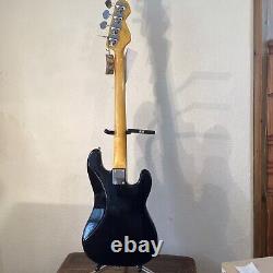 Lh Vintage Bass Guitar V4 Bk Left Hand Precise 1/2 Rrp