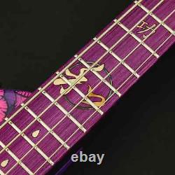 Lindo Kawa Electric Travel Bass Guitar Japan Purple Gloss B-STOCK 10% OFF