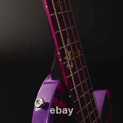 Lindo Kawa Electric Travel Bass Guitar Japan Purple Gloss B-STOCK 10% OFF