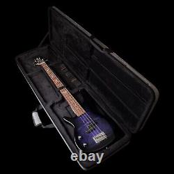 Lindo Left Handed PDB Purple Dove Electric Bass Guitar P-Bass & Hard Case