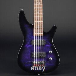 Lindo PDB-5 V2 Purple Dove 5-String Electric Bass Guitar Luminlays 24 Frets