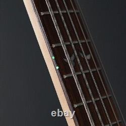 Lindo PDB-5 V2 Purple Dove 5-String Electric Bass Guitar Luminlays 24 Frets
