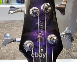 Lindo PDB Purple Dove Electric Bass Guitar & Eco-Friendly Hard Case