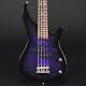 Lindo Pdb Short Scale V2 Purple Dove Electric Bass Guitar Luminlays 30 Scale Uk