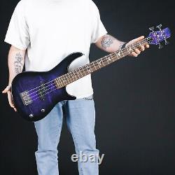 Lindo PDB Short Scale V2 Purple Dove Electric Bass Guitar Luminlays 30 Scale UK