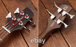 Lindo Sahara Electric Bass Guitar Short Scale 30 Nautical Star Inlay UK Design