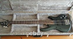 Ltd ESP 5 String Electric Bass Guitar B-105 Forest Green & ABS Case, Slight Use