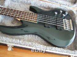 Ltd ESP 5 String Electric Bass Guitar B-105 Forest Green & ABS Case, Slight Use