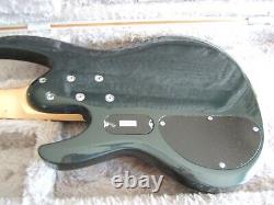 Ltd ESP 5 String Electric Bass Guitar B-105 Forest Green & ABS Case, Slight Use