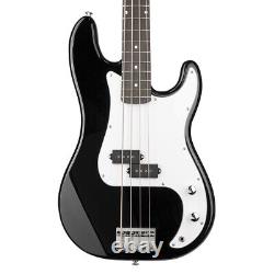 MAX 173.235 GigKit Bass Guitar with Amplifier and Accessories Black