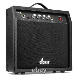 MAX 173.237 GigKit Bass Guitar with Amplifier and Accessories White