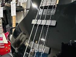 MINT? Tobias Toby Standard-IV Electric Bass Guitar By Epiphone Gloss Black