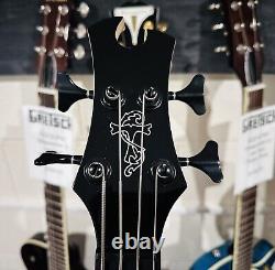 MINT? Tobias Toby Standard-IV Electric Bass Guitar By Epiphone Gloss Black
