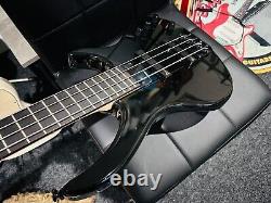 MINT? Tobias Toby Standard-IV Electric Bass Guitar By Epiphone Gloss Black