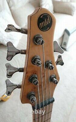 MTD Kingston KZ6 Bass Great Condition Poplar Burl, 6-String, Active