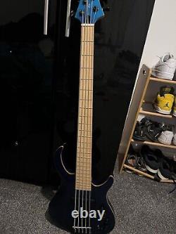 Marcus Miller Sire M2 5 String Bass Guitar Transparent Blue