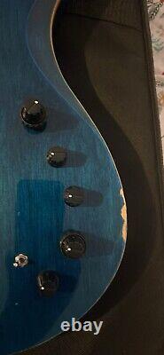 Marcus Miller Sire M2 5 String Bass Guitar Transparent Blue