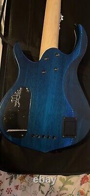 Marcus Miller Sire M2 5 String Bass Guitar Transparent Blue