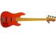 Markbass Mb Gv 5 Gloxy Fiesta Red Cr Mp 5-string Bass Guitar