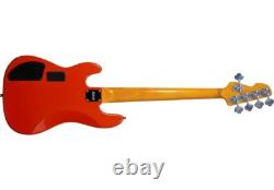 Markbass MB GV 5 Gloxy Fiesta Red CR MP 5-string bass guitar