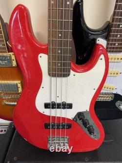 Marlin Hohner Sl100b Red Bass electric guitar 4 String 4/4