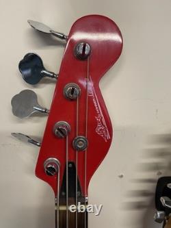 Marlin Hohner Sl100b Red Bass electric guitar 4 String 4/4